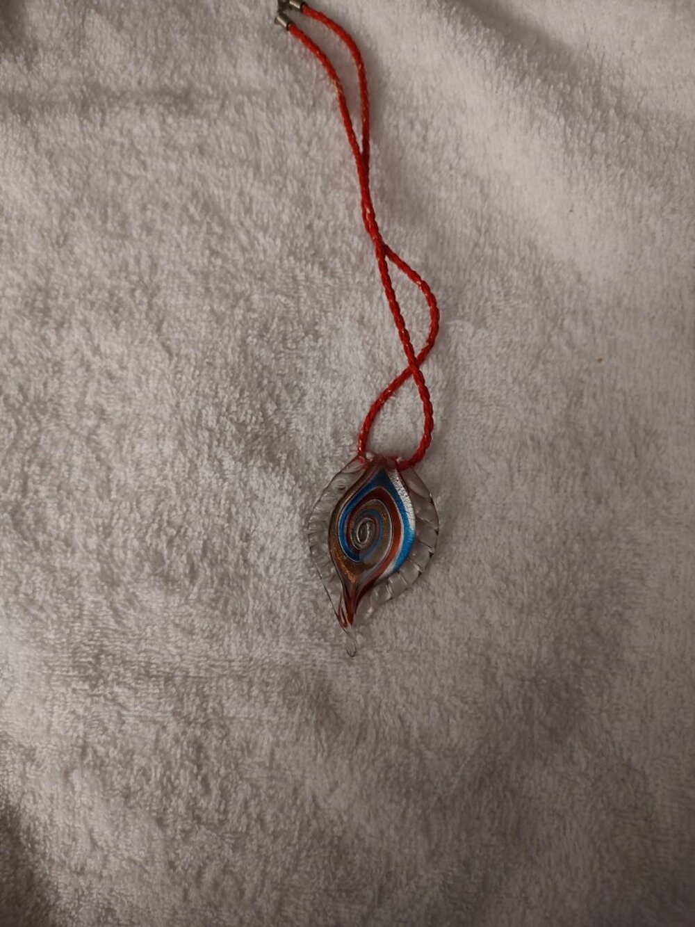 MURANO STYLE GLASS PENDENT